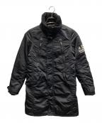 Hysteric Glamourヒステリックグラマー）の古着「PRIMALOFTプリマロフト アームワッペン装飾ミリタリー コート」｜ブラック