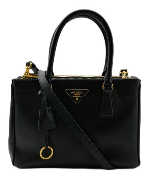 PRADA（プラダ）PRADA (プラダ) SAFFIANO LUX 2WAYバッグ ブラックの古着・服飾アイテム