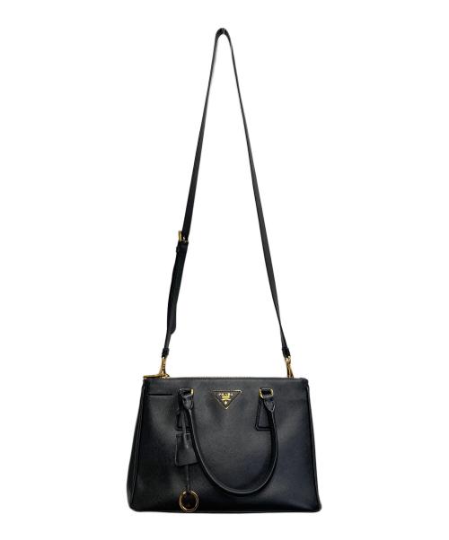 PRADA（プラダ）PRADA (プラダ) SAFFIANO LUX 2WAYバッグ ブラックの古着・服飾アイテム
