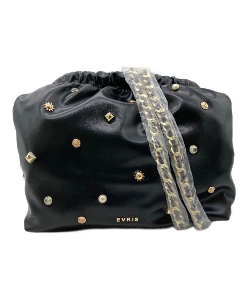 EVRIS（エヴリス）EVRIS (エヴリス) チェーンショルダーバッグ ブラック 未使用品の古着・服飾アイテム