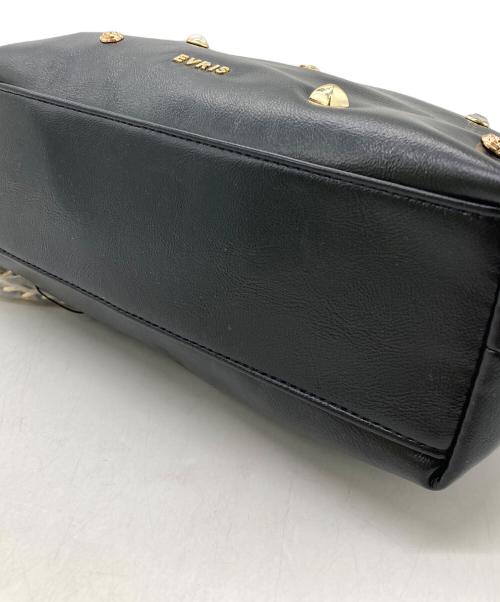 EVRIS（エヴリス）EVRIS (エヴリス) チェーンショルダーバッグ ブラック 未使用品の古着・服飾アイテム