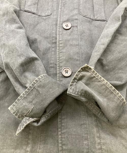 POLO RALPH LAUREN（ポロ・ラルフローレン）POLO RALPH LAUREN (ポロ・ラルフローレン) コットンリネンハンティングジャケット ブラック サイズ:Mの古着・服飾アイテム