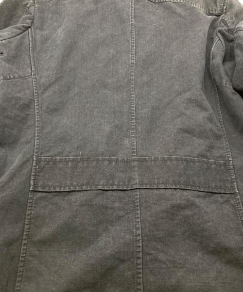 POLO RALPH LAUREN（ポロ・ラルフローレン）POLO RALPH LAUREN (ポロ・ラルフローレン) コットンリネンハンティングジャケット ブラック サイズ:Mの古着・服飾アイテム