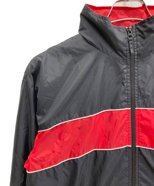 Manchester United（マンチェスターユナイテッド）MANCHESTER UNITED (マンチェスターユナイテッド) ナイロンジャケット ブラック サイズ:Mの古着・服飾アイテム