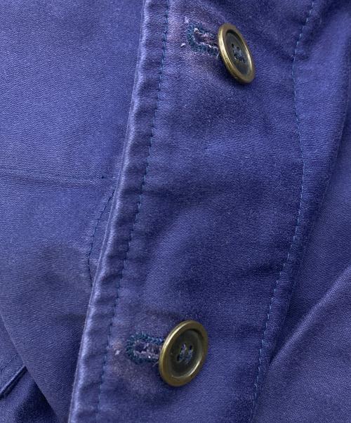 HERVIER PRODUCTION S.A（エルヴィエ・プロダクションズSA）HERVIER PRODUCTION S.A (エルヴィエ・プロダクションズSA) カバーオール【フランス製】 ブルー サイズ:3の古着・服飾アイテム