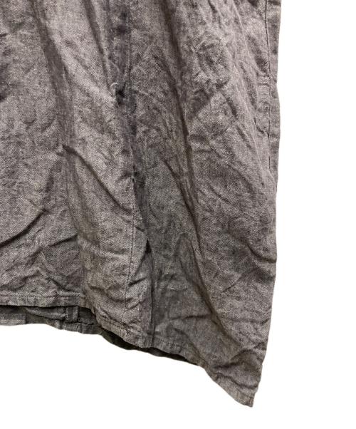 nest Robe（ネストローブ）nest Robe (ネストローブ) ドルマンスリーブリネンワンピース グレー サイズ:表記無の古着・服飾アイテム