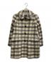 Aquascutum（アクアスキュータム）の古着「Tartan Wool Coat」｜グレー×ベージュ