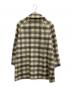 Aquascutum (アクアスキュータム) Tartan Wool Coat グレー×ベージュ サイズ:9F：7000円