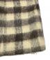 中古・古着 Aquascutum (アクアスキュータム) Tartan Wool Coat グレー×ベージュ サイズ:9F：7000円