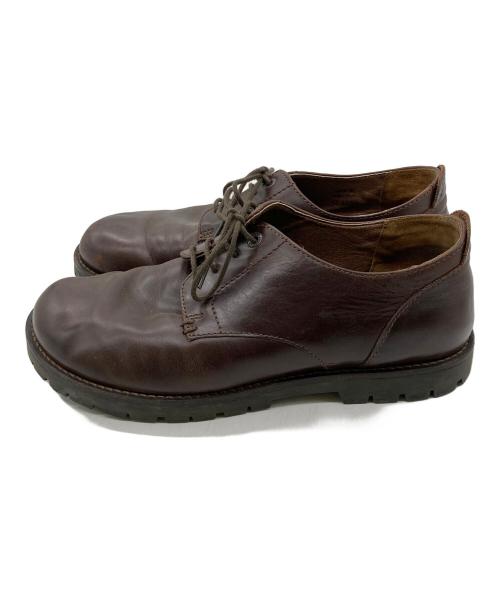 BIRKENSTOCK（ビルケンシュトック）BIRKENSTOCK (ビルケンシュトック) レザーシューズ ブラウン サイズ:43の古着・服飾アイテム