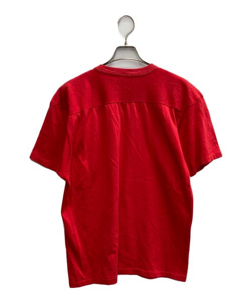 Champion（チャンピオン）Champion (チャンピオン) 80s フットボールTシャツ トリコタグ USA製 レッド サイズ:Lの古着・服飾アイテム