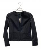 theory luxeセオリーリュクス）の古着「NIKKIA.N/EXECUTIVEノーカラージャケット」｜ネイビー