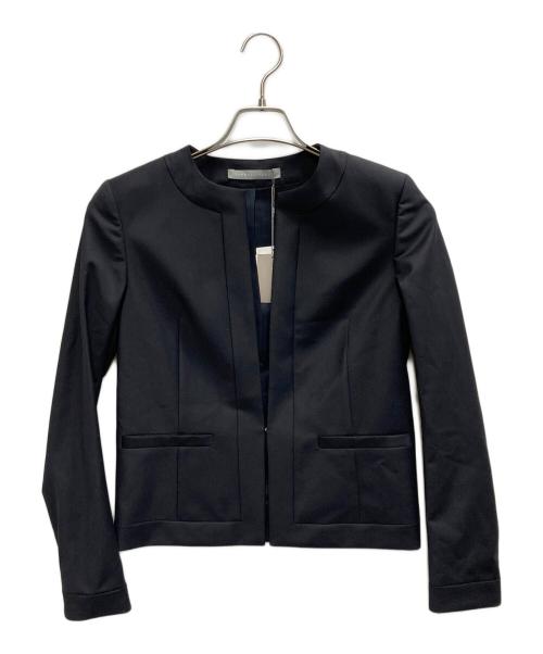theory luxe（セオリーリュクス）theory luxe (セオリーリュクス) NIKKIA.N/EXECUTIVEノーカラージャケット ネイビー サイズ:Mの古着・服飾アイテム
