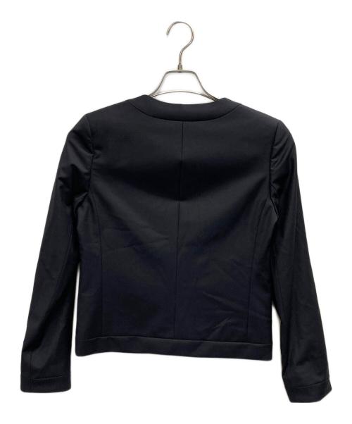 theory luxe（セオリーリュクス）theory luxe (セオリーリュクス) NIKKIA.N/EXECUTIVEノーカラージャケット ネイビー サイズ:Mの古着・服飾アイテム