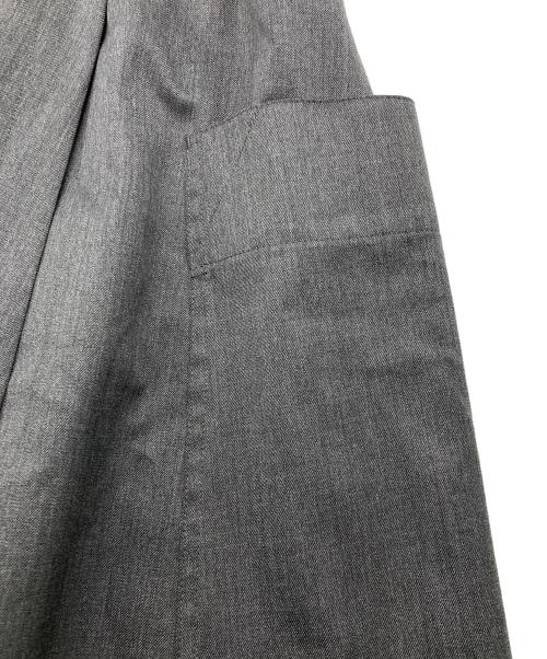 nicholson&nicholson（ニコルソン＆ニコルソン）nicholson&nicholson (ニコルソン＆ニコルソン) BATON-MOLE Aラインスカート グレー サイズ:Mの古着・服飾アイテム