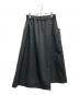 nicholson&nicholson（ニコルソン＆ニコルソン）の古着「BATON-MOLE Aラインスカート」｜グレー