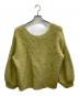 anuans (アニュアンス) 2wayアルパカ混ニットプルオーバー オリーブ サイズ:F：6000円