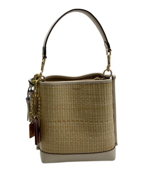 COACH（コーチ）COACH (コーチ) モリーバケットバッグ22 ベージュの古着・服飾アイテム