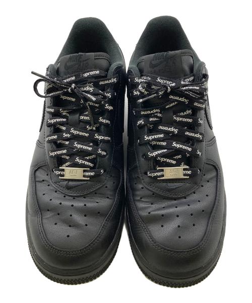 NIKE（ナイキ）NIKE (ナイキ) Supreme (シュプリーム) AIR FORCE1 ブラック サイズ:25cmの古着・服飾アイテム