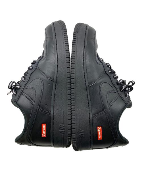 NIKE（ナイキ）NIKE (ナイキ) Supreme (シュプリーム) AIR FORCE1 ブラック サイズ:25cmの古着・服飾アイテム