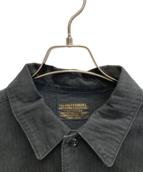 WACKO MARIA（ワコマリア）WACKO MARIA (ワコマリア) 天国東京ミリタリージャケット ブラック サイズ:Lの古着・服飾アイテム