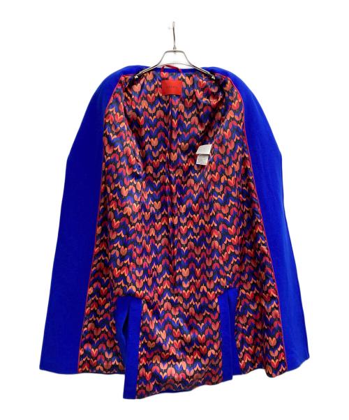 MAX&Co.（マックスアンドコー）MAX&Co. (マックスアンドコー) RUNAWAYウールコート ブルー サイズ:36の古着・服飾アイテム