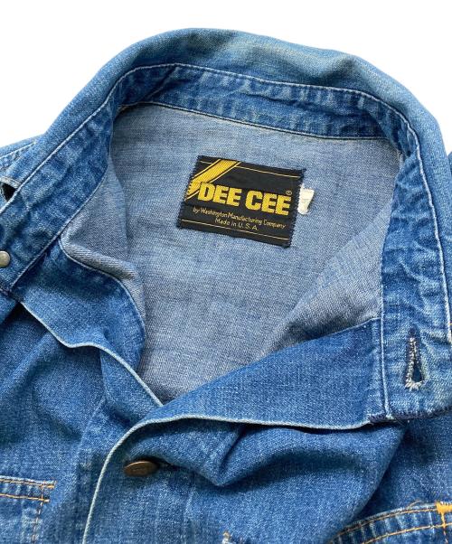 DEE CEE（ディーシー）DEE CEE (ディーシー) Coveralls jacket インディゴ サイズ:Mの古着・服飾アイテム