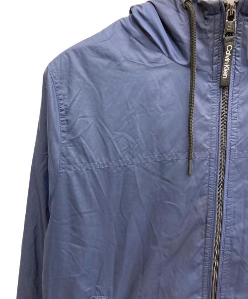 Calvin Klein（カルバンクライン）Calvin Klein (カルバンクライン) ナイロンジャケット ネイビー サイズ:Sの古着・服飾アイテム