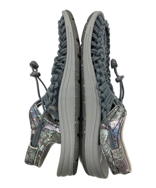 KEEN（キーン）KEEN (キーン) ELNEST (エルネスト) UNEEK YAKUSHIMA Forestra Camo グレー サイズ:27の古着・服飾アイテム