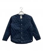 ORCIVALオーシバル）の古着「キルティングジャケット」｜ネイビー