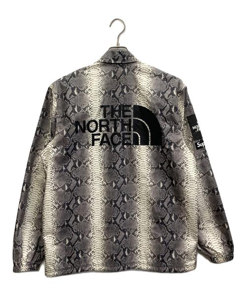 THE NORTH FACE（ザ ノース フェイス）THE NORTH FACE (ザ ノース フェイス) Supreme (シュプリーム) 18SS Snakeskin Taped Seam Coachs Jacket グレー サイズ:Mの古着・服飾アイテム