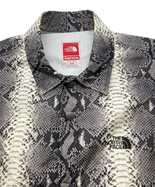 THE NORTH FACE（ザ ノース フェイス）THE NORTH FACE (ザ ノース フェイス) Supreme (シュプリーム) 18SS Snakeskin Taped Seam Coachs Jacket グレー サイズ:Mの古着・服飾アイテム