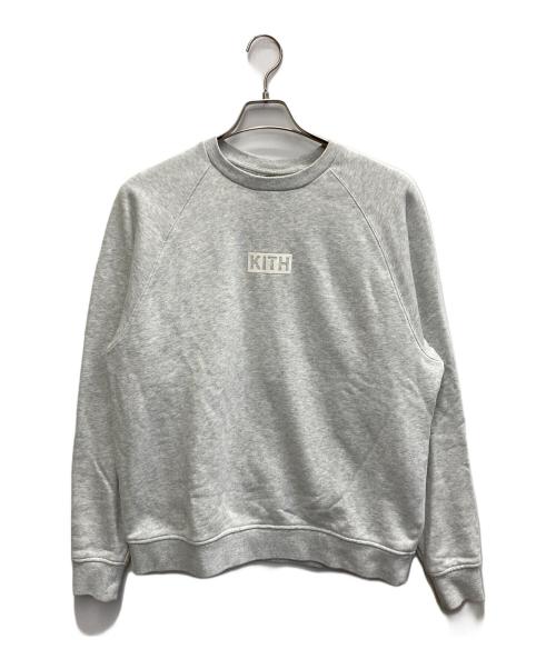 adidas（アディダス）adidas (アディダス) KITH (キス) 21FW TELLEX SWEAT グレー サイズ:Mの古着・服飾アイテム