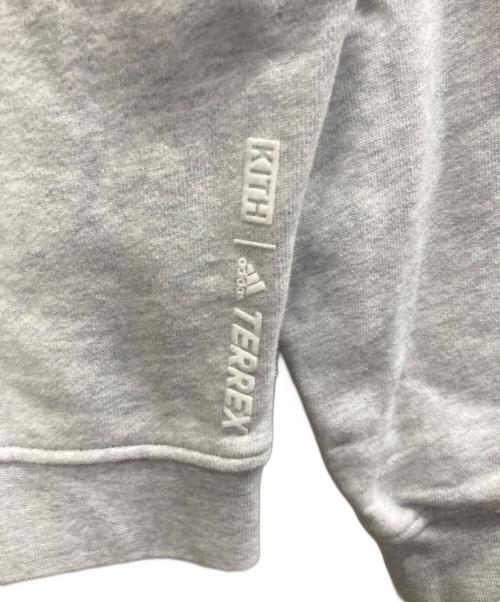 adidas（アディダス）adidas (アディダス) KITH (キス) 21FW TELLEX SWEAT グレー サイズ:Mの古着・服飾アイテム