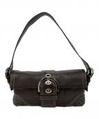 COACHコーチ）の古着「ワンショルダーバッグ」｜ブラウン