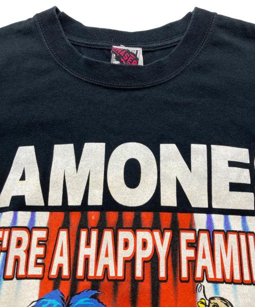 CHASER（チェイサー）CHASER (チェイサー) RAMONES TEE ブラック サイズ:Lの古着・服飾アイテム
