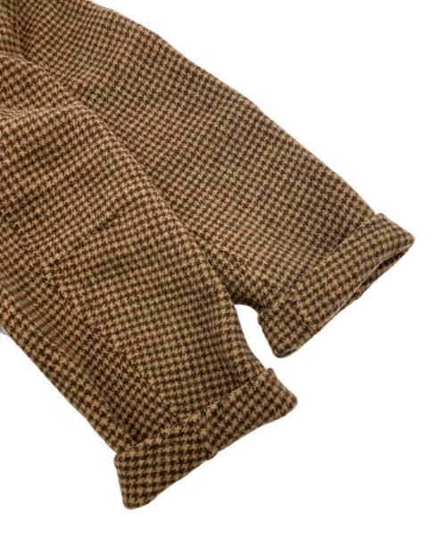 TODAYFUL（トゥデイフル）TODAYFUL (トゥデイフル) Over Check Coat ブラウン サイズ:36の古着・服飾アイテム