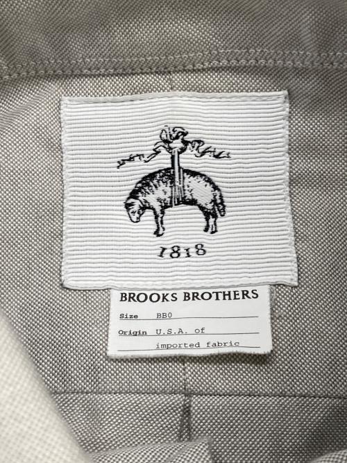 BROOKS BROTHERS（ブルックスブラザーズ）BROOKS BROTHERS (ブルックスブラザーズ) ＵＳＡ製ロングスリーブシャツ グレー サイズ:ＢＢ0の古着・服飾アイテム