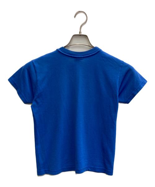 Hanes（ヘインズ）Hanes (ヘインズ) 古着プリントTシャツ ブルー サイズ:Mの古着・服飾アイテム