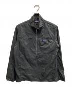 Patagoniaパタゴニア）の古着「フーディニ・スタッシュ・1/2ジップ・プルオーバー」｜ブラック