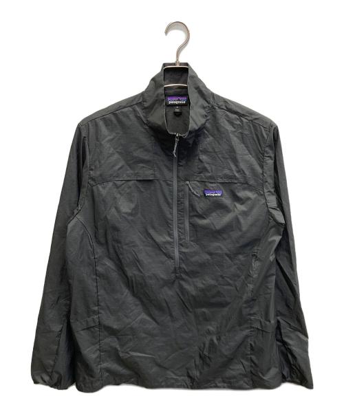 Patagonia（パタゴニア）Patagonia (パタゴニア) フーディニ・スタッシュ・1/2ジップ・プルオーバー ブラック サイズ:Mの古着・服飾アイテム