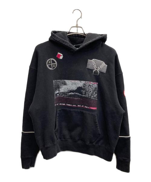 C.E（シーイー）C.E (シーイー) NOT OF THINGS HEAVYHOODY ブラック サイズ:Lの古着・服飾アイテム