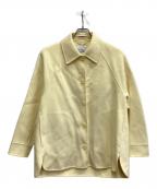 COSコス）の古着「ダブルフェイス ウールオーバーシャツ」｜イエロー