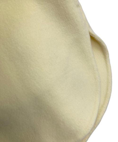 COS（コス）COS (コス) ダブルフェイス ウールオーバーシャツ イエロー サイズ:Sの古着・服飾アイテム