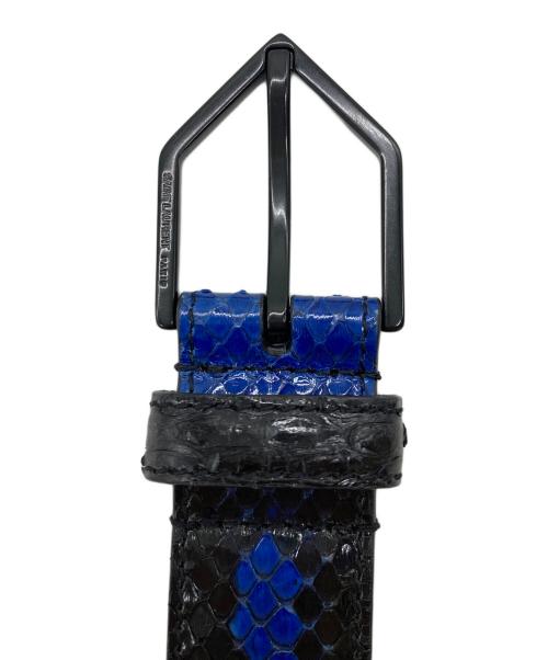 Saint Laurent Paris（サンローランパリ）Saint Laurent Paris (サンローランパリ) ベルト ネイビーの古着・服飾アイテム