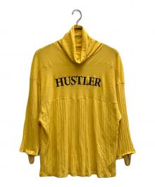 DAIRIKU（ダイリク）の古着「"HUSTLER" Tartle Neck Tee」｜イエロー