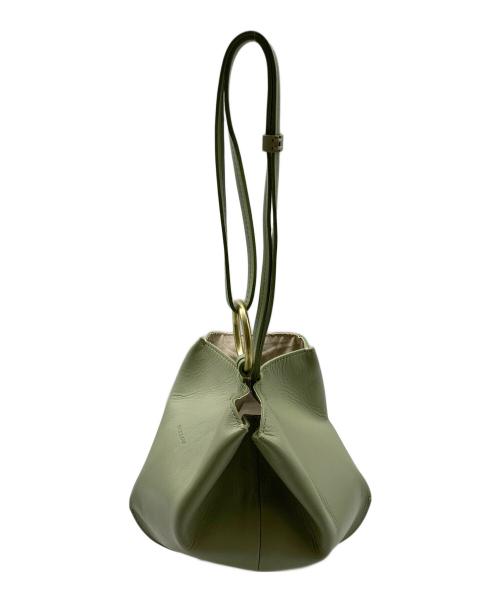 MARROW（マロウ）marrow (マロウ) Ring Cradle　トートバッグ グリーンの古着・服飾アイテム