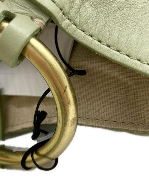 MARROW（マロウ）marrow (マロウ) Ring Cradle　トートバッグ グリーンの古着・服飾アイテム