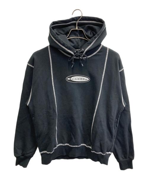 X-LARGE（エクストララージ）X-LARGE (エクストララージ) OVAL LOGO PULLOVER HOODED SWEATSHIRT ブラック サイズ:S 未使用品の古着・服飾アイテム