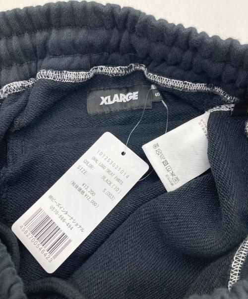 X-LARGE（エクストララージ）X-LARGE (エクストララージ) OVAL LOGO SWEAT PANTS ブラック サイズ:Sの古着・服飾アイテム